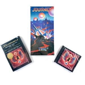 JOURNEY Time 3 Deluxe 3- CD Set 55 Songs 64 page Book Rare Photos Plus DVD&CD